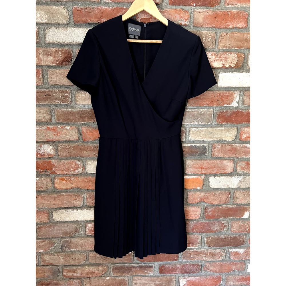Kay Unger Dress Office Attire Navy Size 10